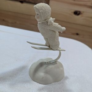 Department 56 Cream Skier Figurine